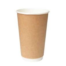 Birdəfəlik stəkan dəsti Loyal_9314769076, karton, qəhvəyi, 400 ml, 1000 əd