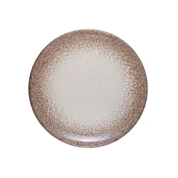 Тарелка ID-Fine Deserto Lona, фарфор, бежевая, 25 см