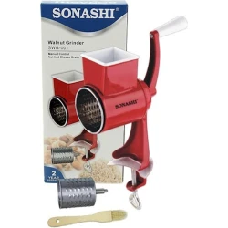 Qoz üçün sürtgəc Sonashi, plastik, qırmızı