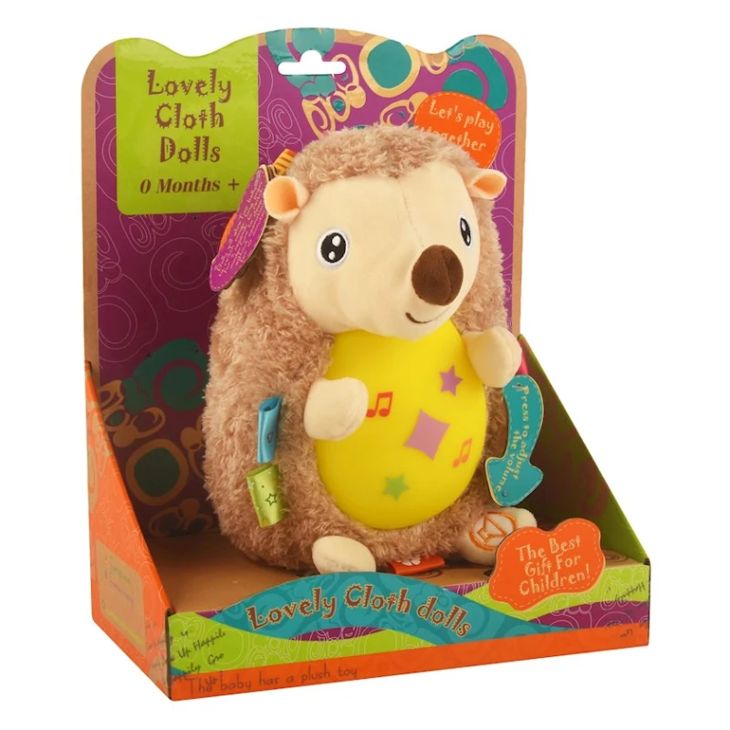 Интерактивная игрушка Jollybaby, 0+ месяцев, плюш, разноцветная Интерактивная игрушка Jollybaby, 0+ месяцев, плюш, разноцветная