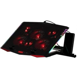Подставка для ноутбука с охлаждением 2E Gaming 2E-CPG-005 Black Подставка для ноутбука с охлаждением 2E Gaming 2E-CPG-005 Black