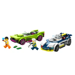 Конструктор LEGO City Police Car and Muscle Car Chase 60415, 6+ лет, 213 элементов