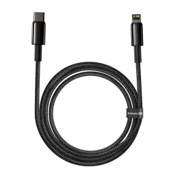 Кабель USB Baseus Tungsten Gold Fast Charging Data Cable Type-C/Lightning 20 W 2 м