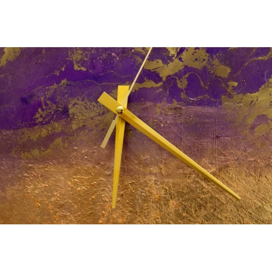 Настенные часы Art by Ulviya Kakhramanova Млечный путь, смола/краска, 50 см