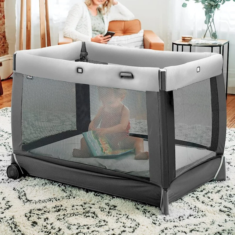 Детский манеж Chicco Lullaby Playard Camden, 116.8x78.7x114.3 см