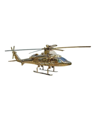 Fiqur Helikopter, bürünc latun, 34x13x13 sm