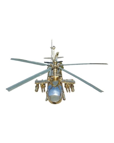 Fiqur Helikopter, bürünc latun, 34x13x13 sm