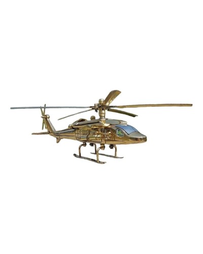 Fiqur Helikopter, bürünc latun, 34x13x13 sm