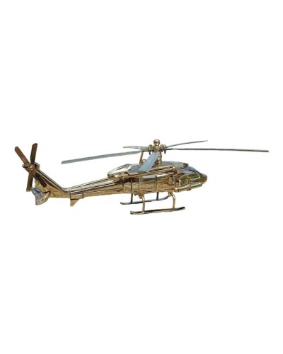 Fiqur Helikopter, bürünc latun, 34x13x13 sm