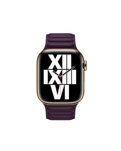 Kəmər Apple Apple Watch 41mm üçün Dark Cherry Leather Link M/L (ML7N3ZM/A)