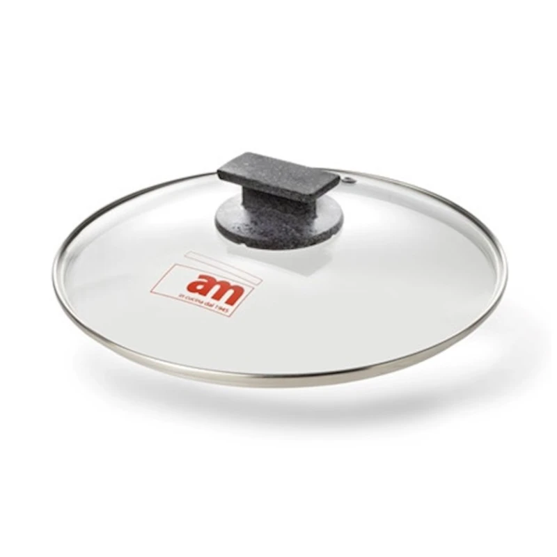 Крышка Accademia Mugnano Cuore di Pietra, 26 см, стекло, прозрачный Крышка Accademia Mugnano Cuore di Pietra, 26 см, стекло, прозрачный