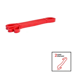 Эластичная лента для турника Gymnic 202022000095, 1 см x 2 м, красный