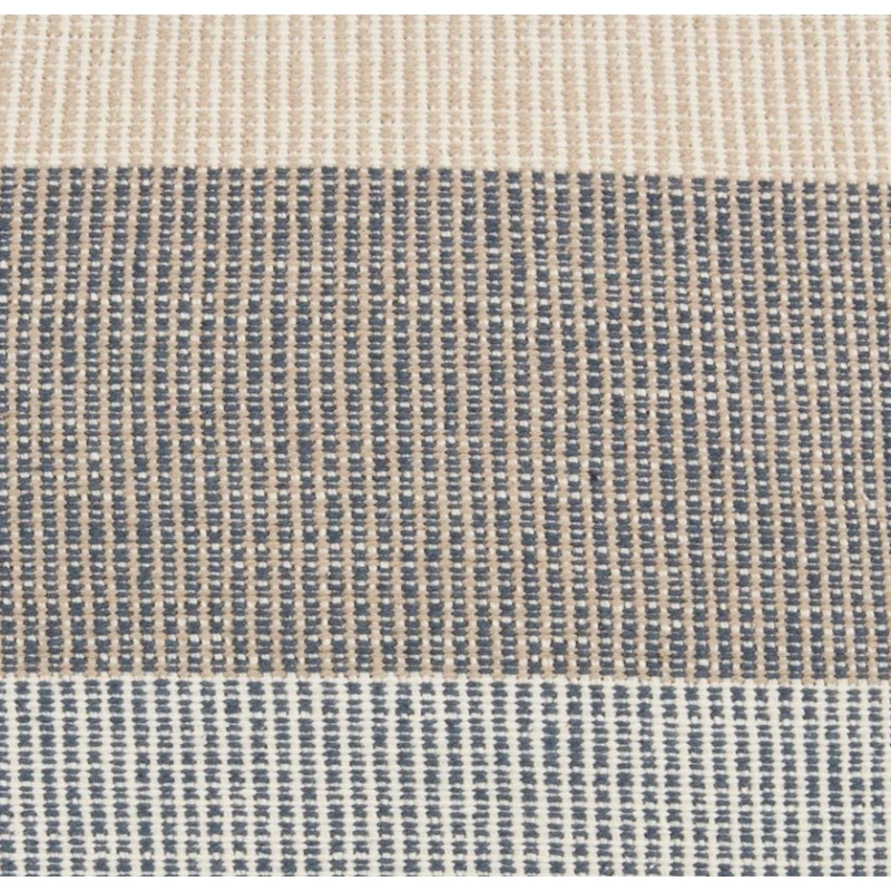 Декоративная подушка JYSK Berflette, 45×45 см, бежевый/синий Декоративная подушка JYSK Berflette, 45×45 см, бежевый/синий