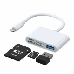 USB хаб Joyroom H142 Lightning to OTG USB хаб Joyroom H142 Lightning to OTG