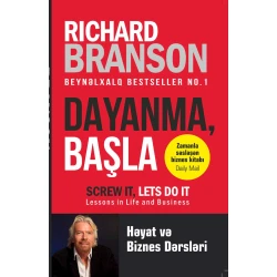 Kitab Qanun Nəşriyyatı Dayanma, başla, müəllif Richard Branson