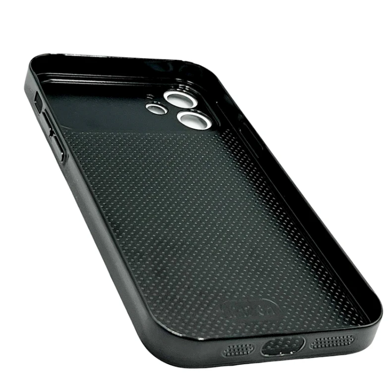 Çexol Magsafe Apple iPhone 12 üçün Graphite Black