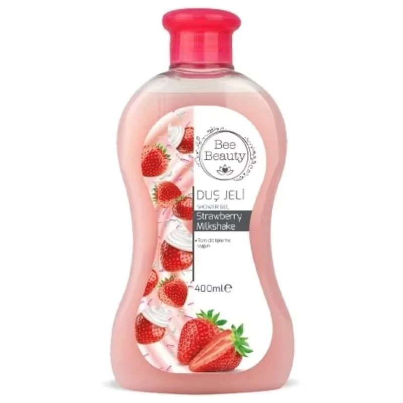Гель для душа Bee Beauty Strawberry Milkshake 400 мл