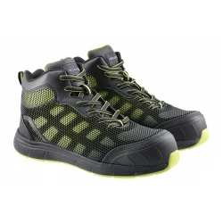 Полуботинки мужские Högert 90658575, черный, сетчатый, размер 47