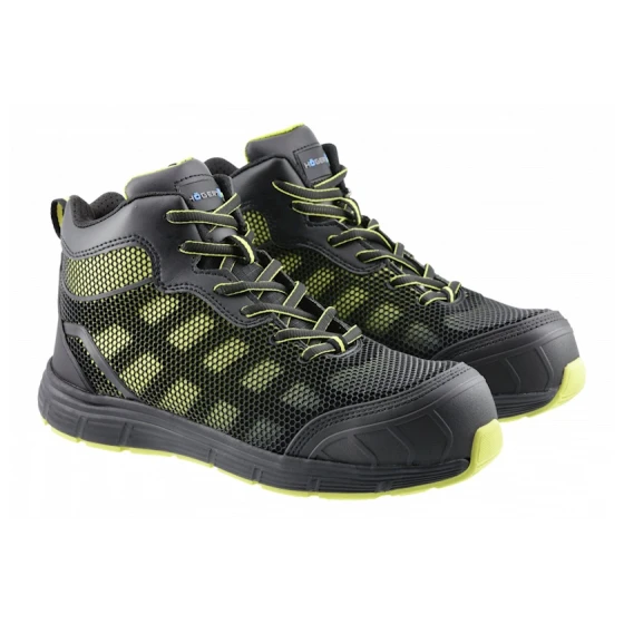 Полуботинки мужские Högert 90658575, черный, сетчатый, размер 47