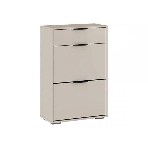 Тумба для обуви Art Mebel, ЛДСП, кремовая, 30х40х130 см