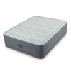 Надувной двухспальный матрас Intex Queen PremAire 64906 со встроенным насосом 220В, серый, 203х152х46 см Надувной двухспальный матрас Intex Queen PremAire 64906 со встроенным насосом 220В, серый, 203х152х46 см