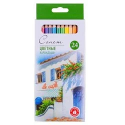 Набор карандашей Невская палитра Сонет, цветные, 24шт