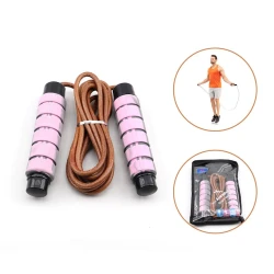 Скакалка 3233971702711, пластик, розовая