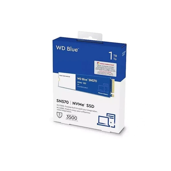 SSD накопитель WD Blue SN570 1 TB M.2 NVMe SSD накопитель WD Blue SN570 1 TB M.2 NVMe
