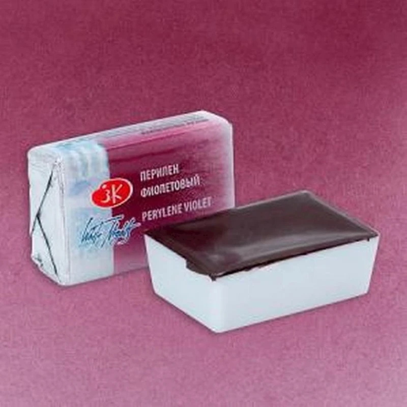 Акварель Невская палитра Белые Ночи 627, перилен фиолетовый, 2.5мл Акварель Невская палитра Белые Ночи 627, перилен фиолетовый, 2.5мл