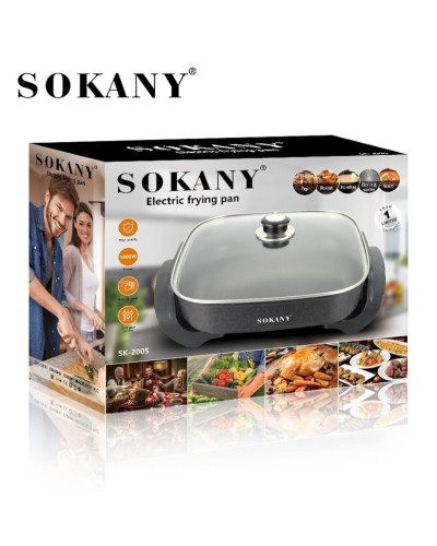 Elektrik tava Sokany SK-2005 Black