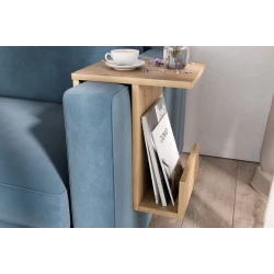 Журнальный столик 3563_M3PodlokotVot, 30.8х26.4х38 см, коричневый Журнальный столик 3563_M3PodlokotVot, 30.8х26.4х38 см, коричневый