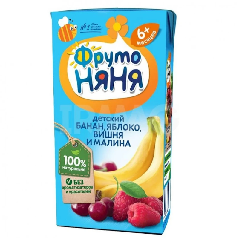 Детский сок ФрутоНяня фруктовый микс, 6+ месяцев, 0.2 л Детский сок ФрутоНяня фруктовый микс, 6+ месяцев, 0.2 л