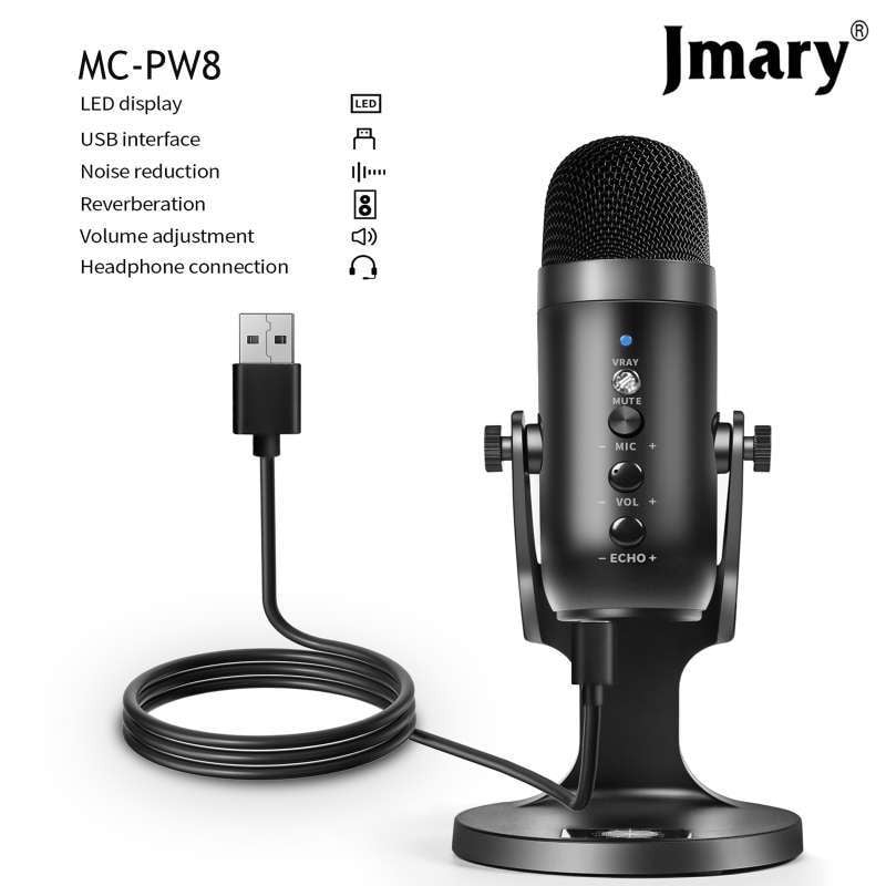 Микрофон Jmary MC-PW8 Black