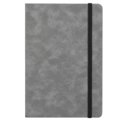 Блокнот Deli N124G, A5, серый, 96 листов