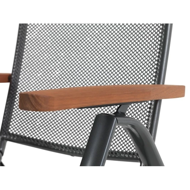 Садовый стул JYSK Larvik, сталь, серый, 56x70x112 см Садовый стул JYSK Larvik, сталь, серый, 56x70x112 см