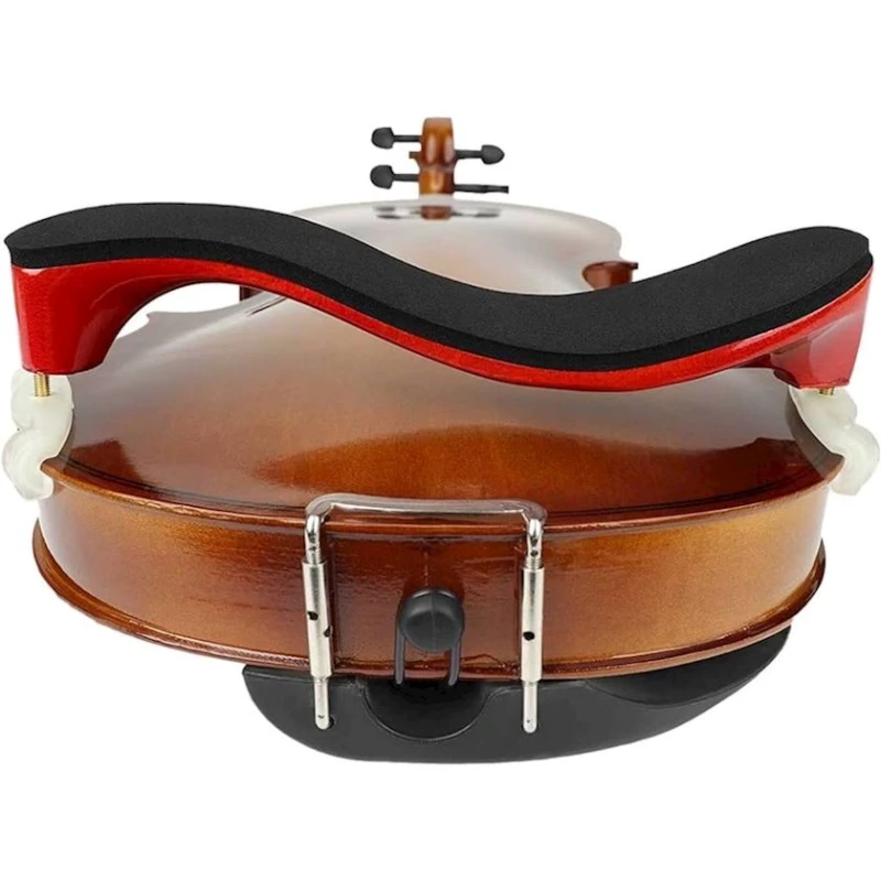 Плечевой упор для скрипки RST-0131, черный/красный