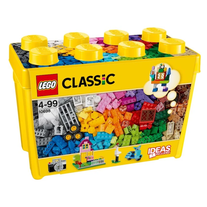 Конструктор LEGO Classic Набор для творчества большого размера 10698, 4+ лет, 790 элементов