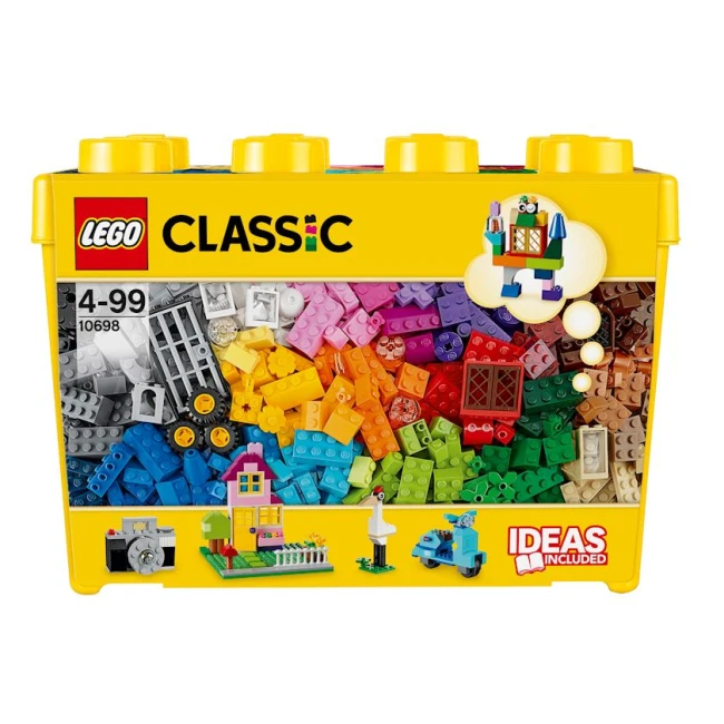 Конструктор LEGO Classic Набор для творчества большого размера 10698, 4+ лет, 790 элементов