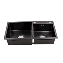Mətbəx çanağı Ecotech 8050DS Top Black