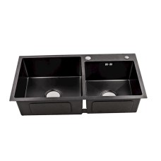 Mətbəx çanağı Ecotech 8050DS Top Black