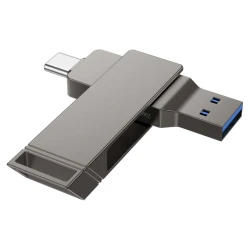 Флешка Hoco UD15 32GB USB3.2 Type-C, Gray Флешка Hoco UD15 32GB USB3.2 Type-C, Gray