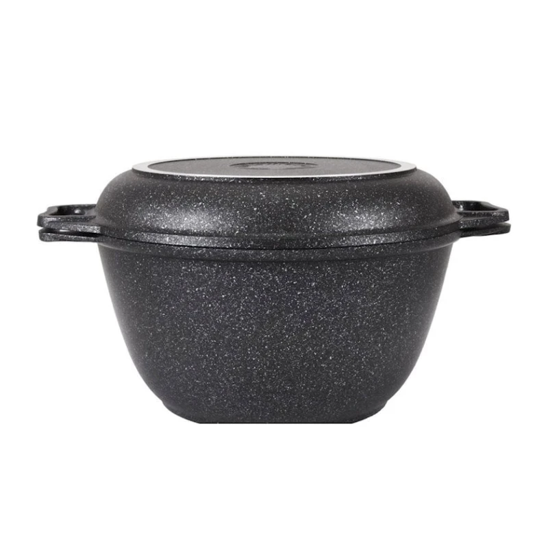 Казан Kukmara Мраморная, алюминий, 27 см, 4 л Казан Kukmara Мраморная, алюминий, 27 см, 4 л