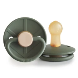 Пустышка Frigg Viking, 0-6 месяцев, латекс, зеленый