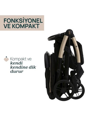Uşaq arabası Chicco Goody Xplus Relux, qara