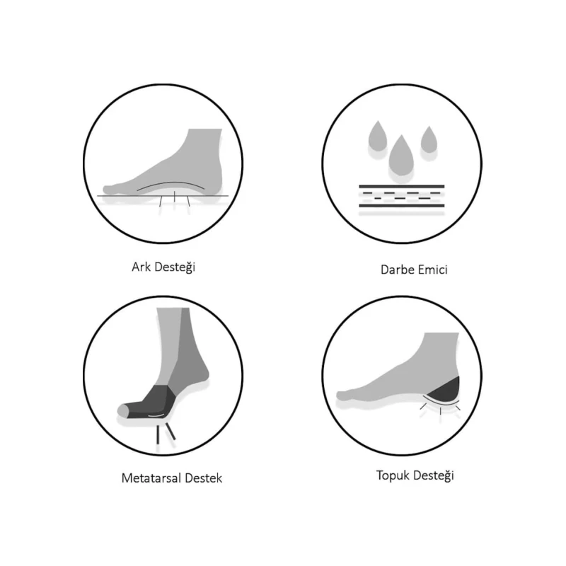 Dəstəkləyici taxma Active Team HBCV00004YBGBF, gel, ölçü 35-40 Dəstəkləyici taxma Active Team HBCV00004YBGBF, gel, ölçü 35-40