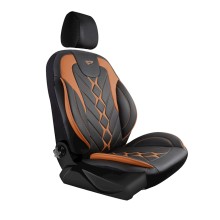 Oturacaq üçün çexol Panda Texsas3 Series, qara/narıncı