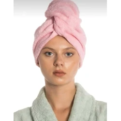 Baş dəsmalı 65 sm, pambıq, çəhrayı