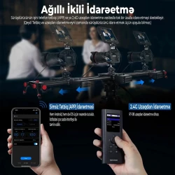 Стойка Neewer ER1, моторизированная, карбоновое волокно - ER1F Стойка Neewer ER1, моторизированная, карбоновое волокно - ER1F