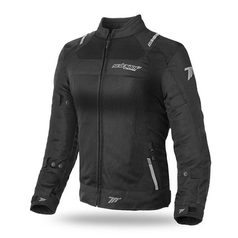 Куртка женская Seventy Degrees SD-JR54 Summer Racing, размер L, черный Куртка женская Seventy Degrees SD-JR54 Summer Racing, размер L, черный