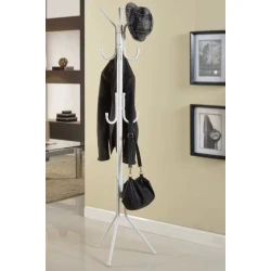 Вешалка для одежды 295, 170 см, металлическая, белая Вешалка для одежды 295, 170 см, металлическая, белая